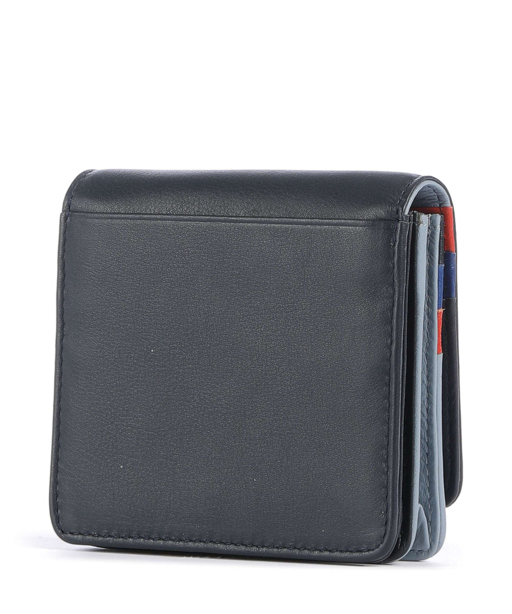 DuDu Bags Flores RFID Wallet navy