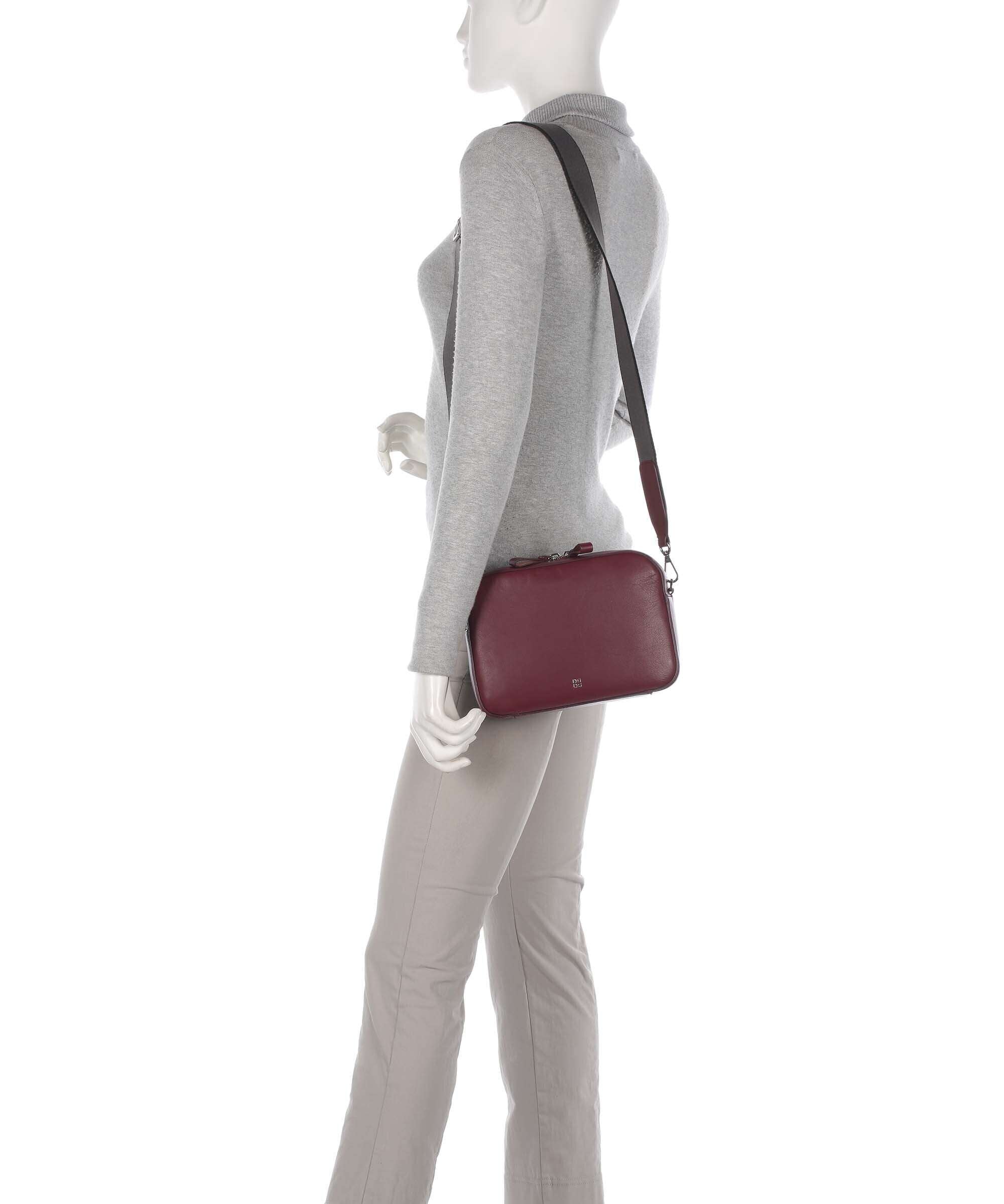 DuDu Bags Caroline Crossbody bag burgundy