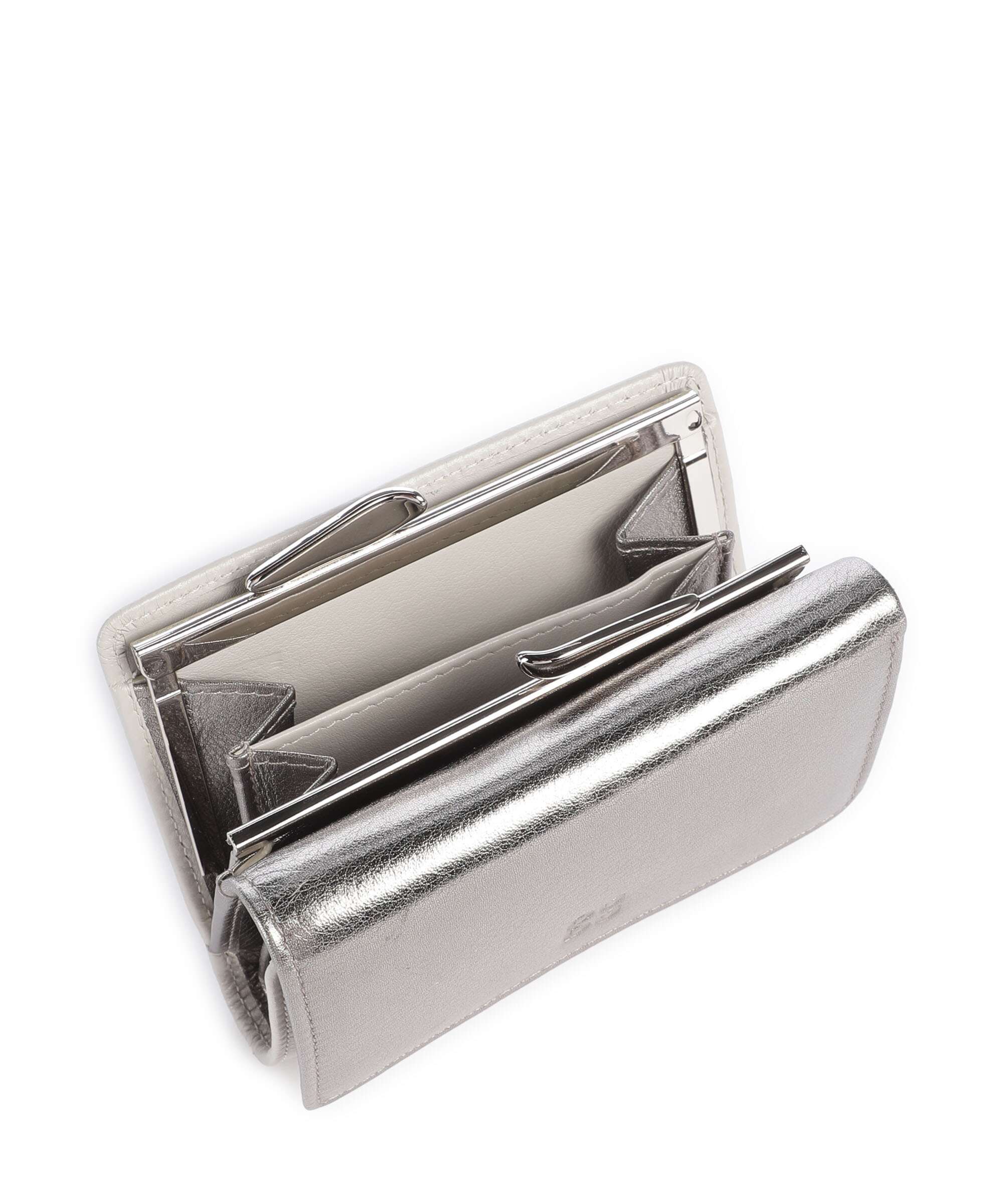 DuDu Bags Corsica Wallet dark silver
