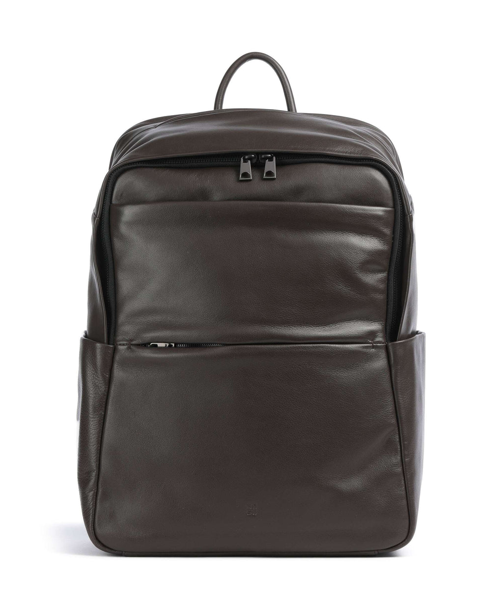 DuDu Bags Sydney Laptop backpack coffee brown