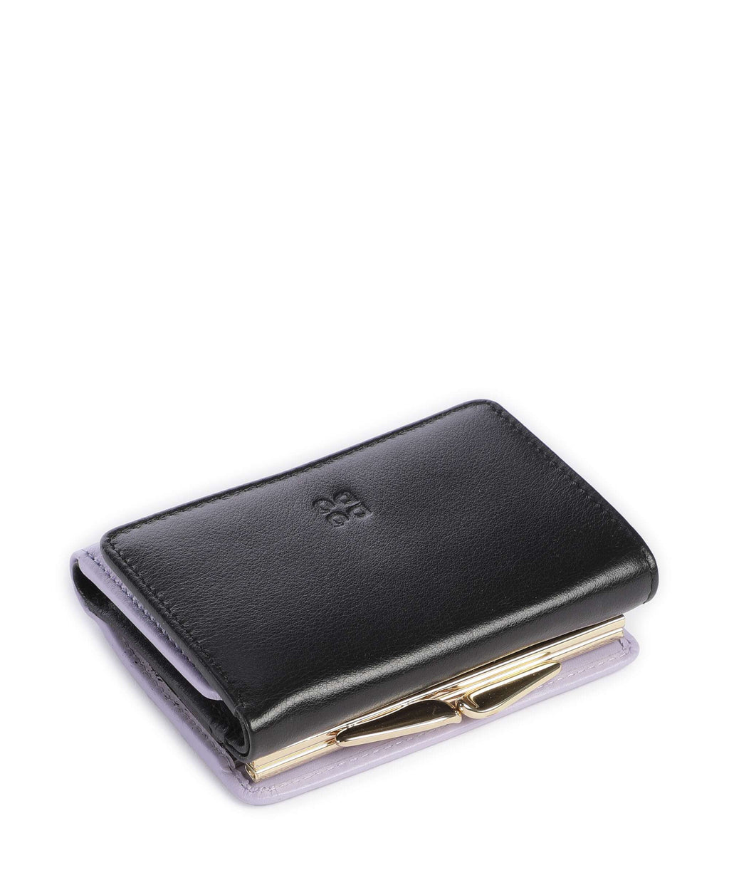 DuDu Bags Corsica Wallet black lavender
