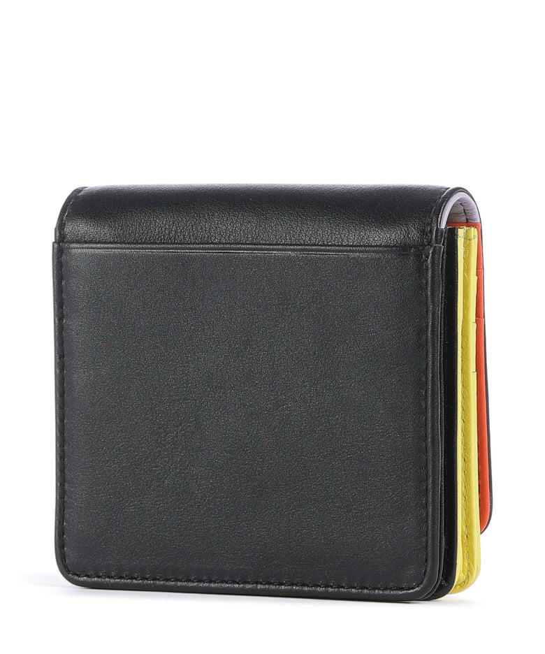 DuDu Bags Flores Wallet black pop