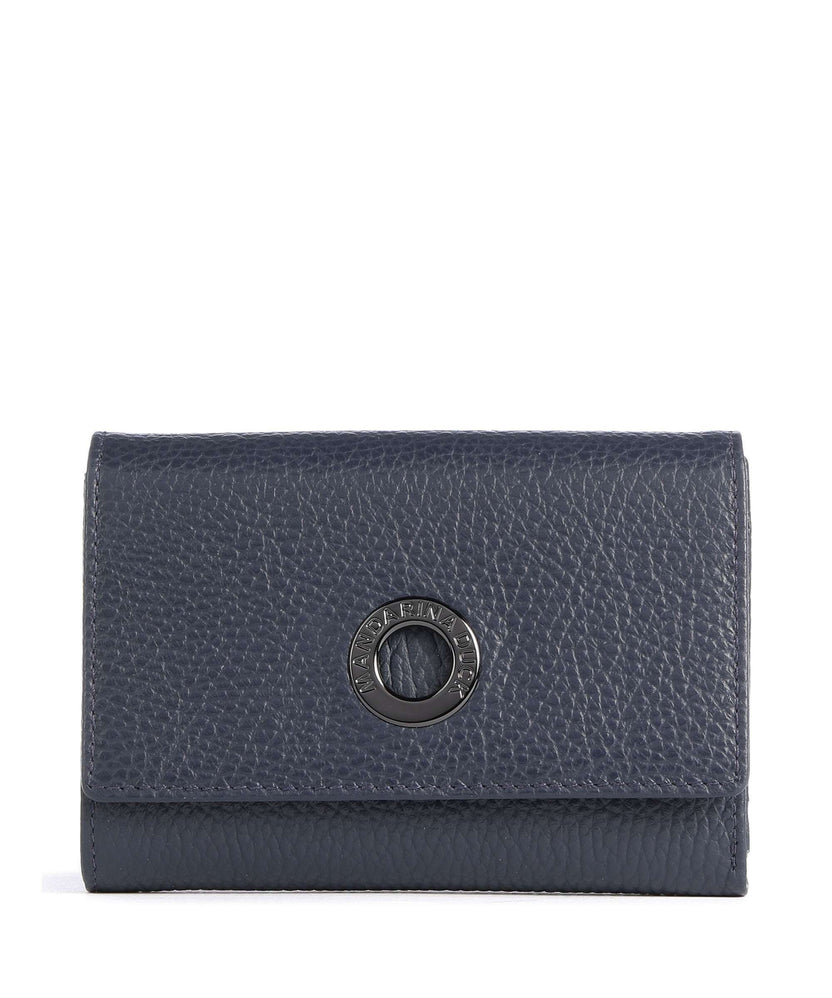 Mandarina Duck Mellow Leather Wallet dress blue