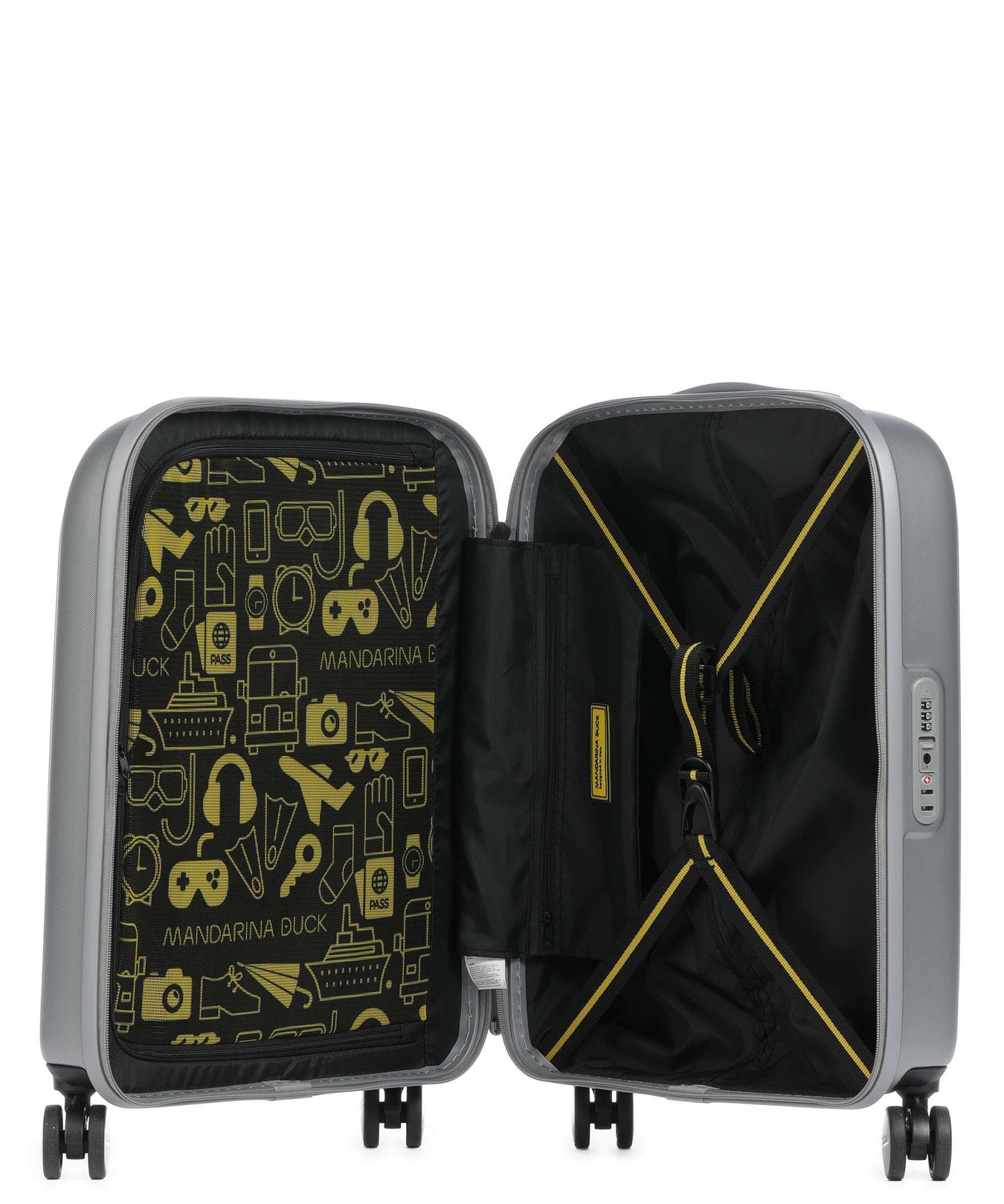 Mandarina Duck Logoduck+ Spinner (4 wheels) silver