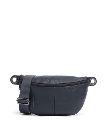 Mandarina Duck Mellow Leather Ľadvinka dress blue