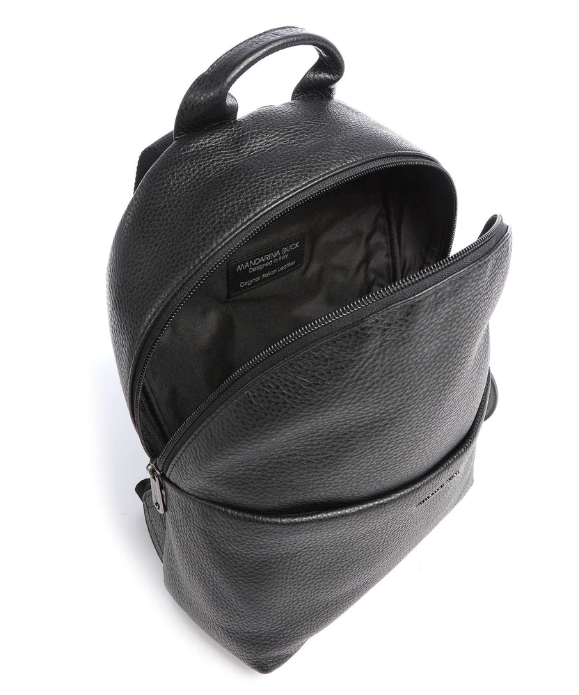 Mandarina Duck Mellow Leather Backpack nero