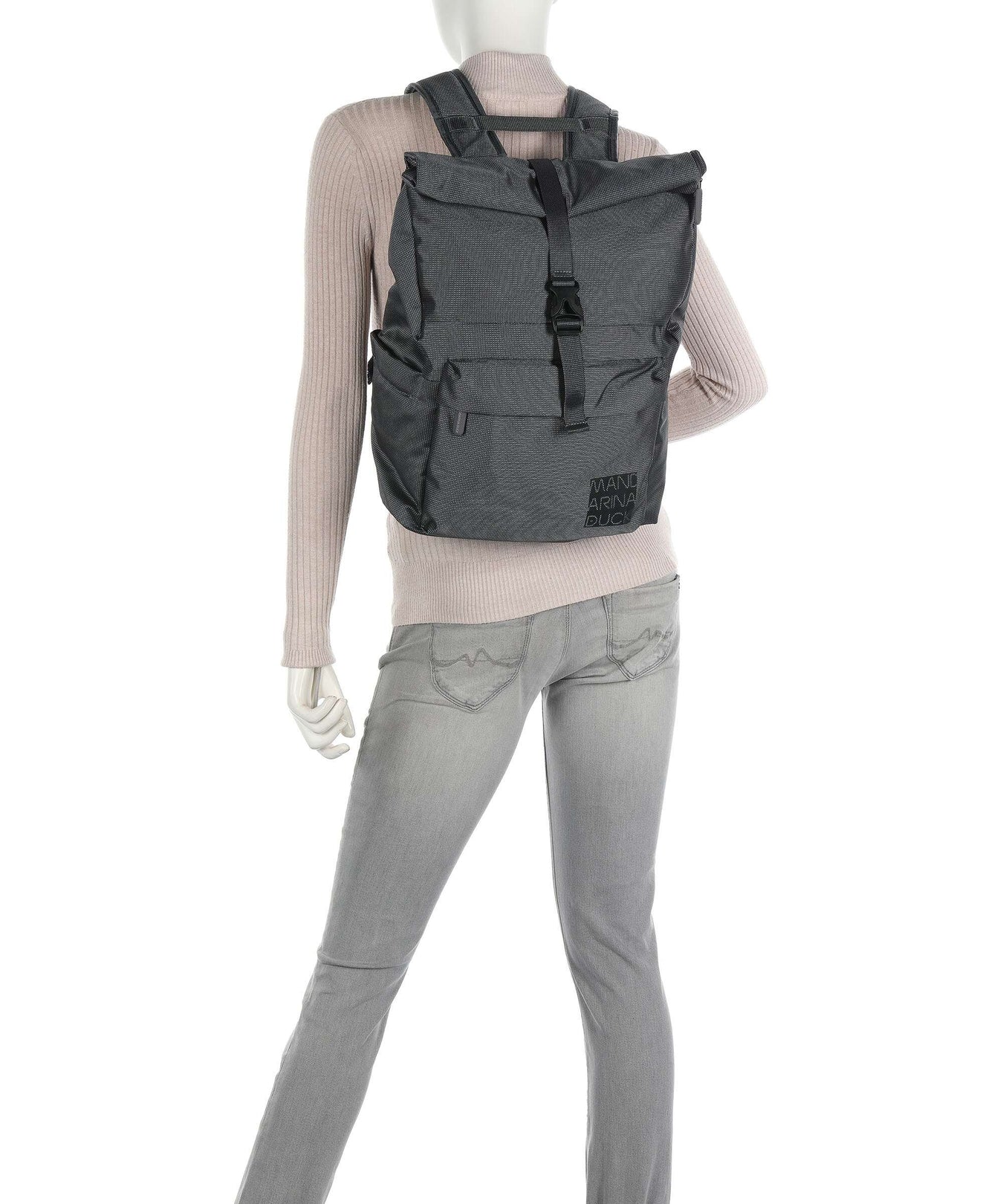 Mandarina Duck District Rolltop backpack steel