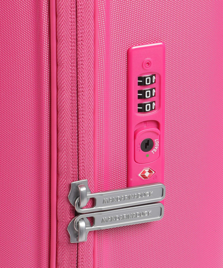 Mandarina Duck D-Drop 2.0 Spinner (4 wheels) raspberry rose