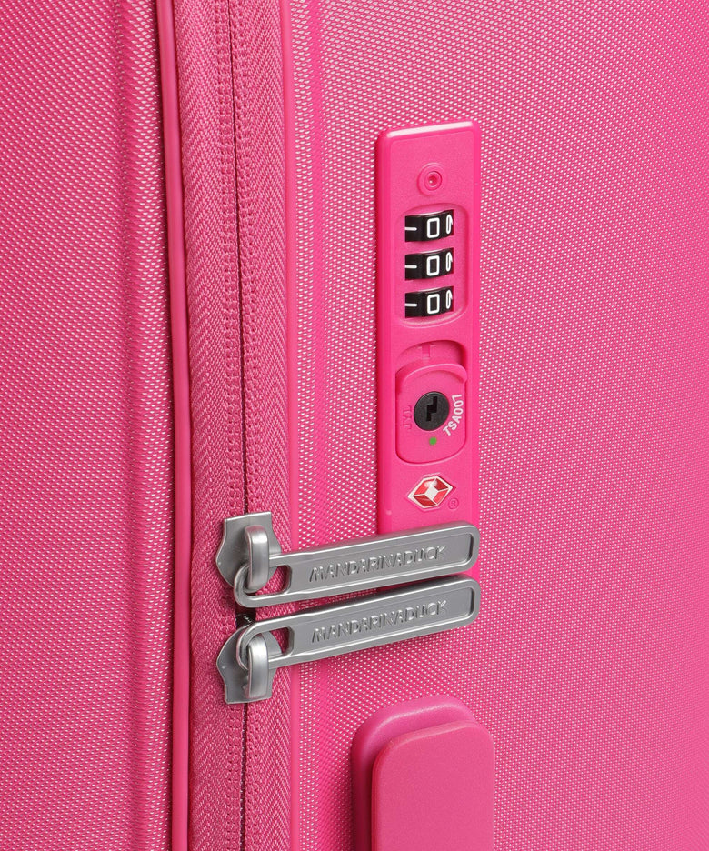 Mandarina Duck D-Drop 2.0 Spinner (4 wheels) raspberry rose