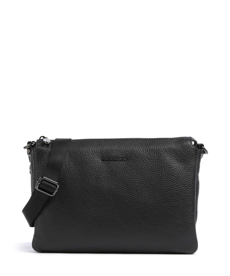 Mandarina Duck Mellow Leather Crossbody bag nero
