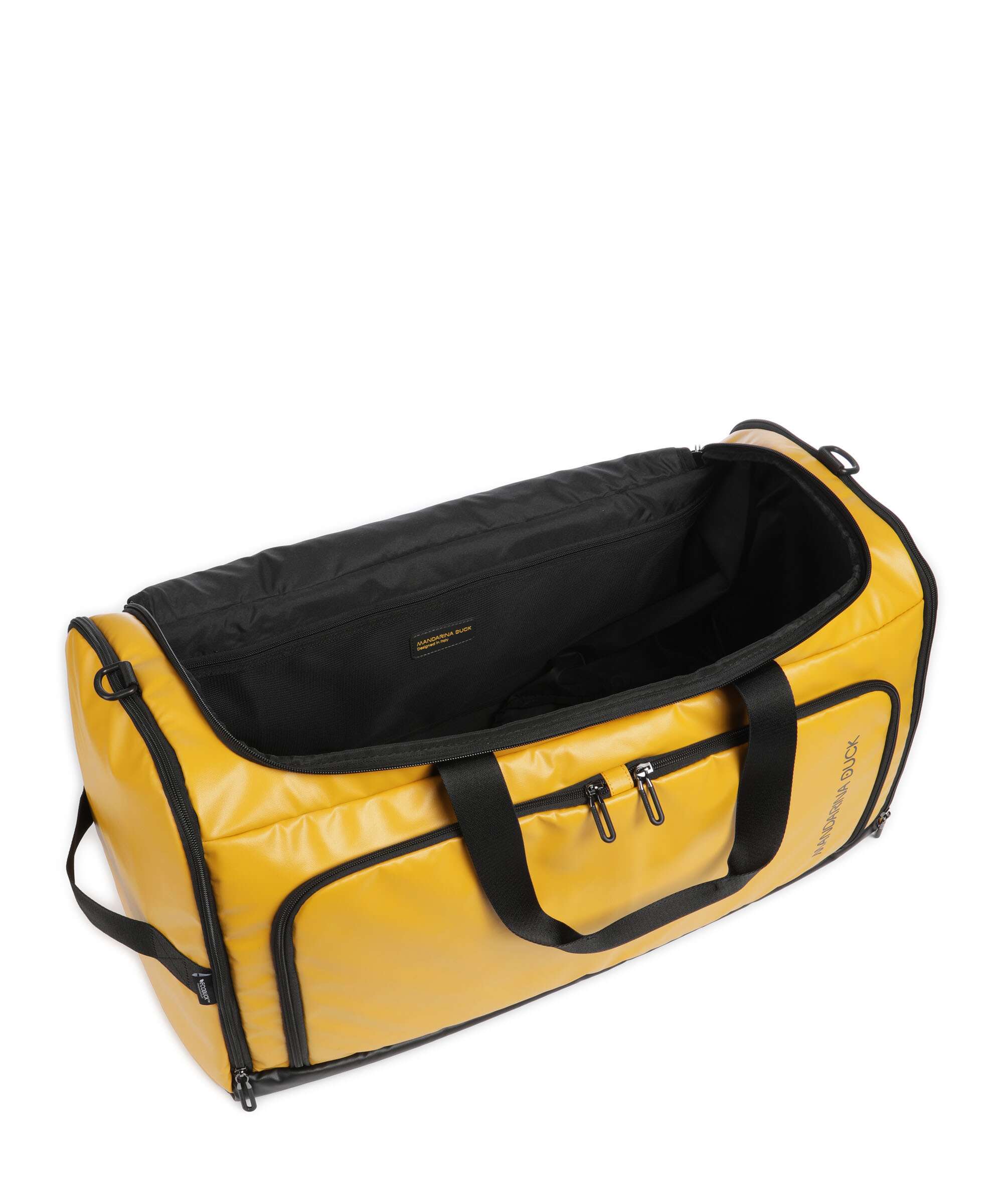 Mandarina Duck Eco Coated Travel bag duck yellow