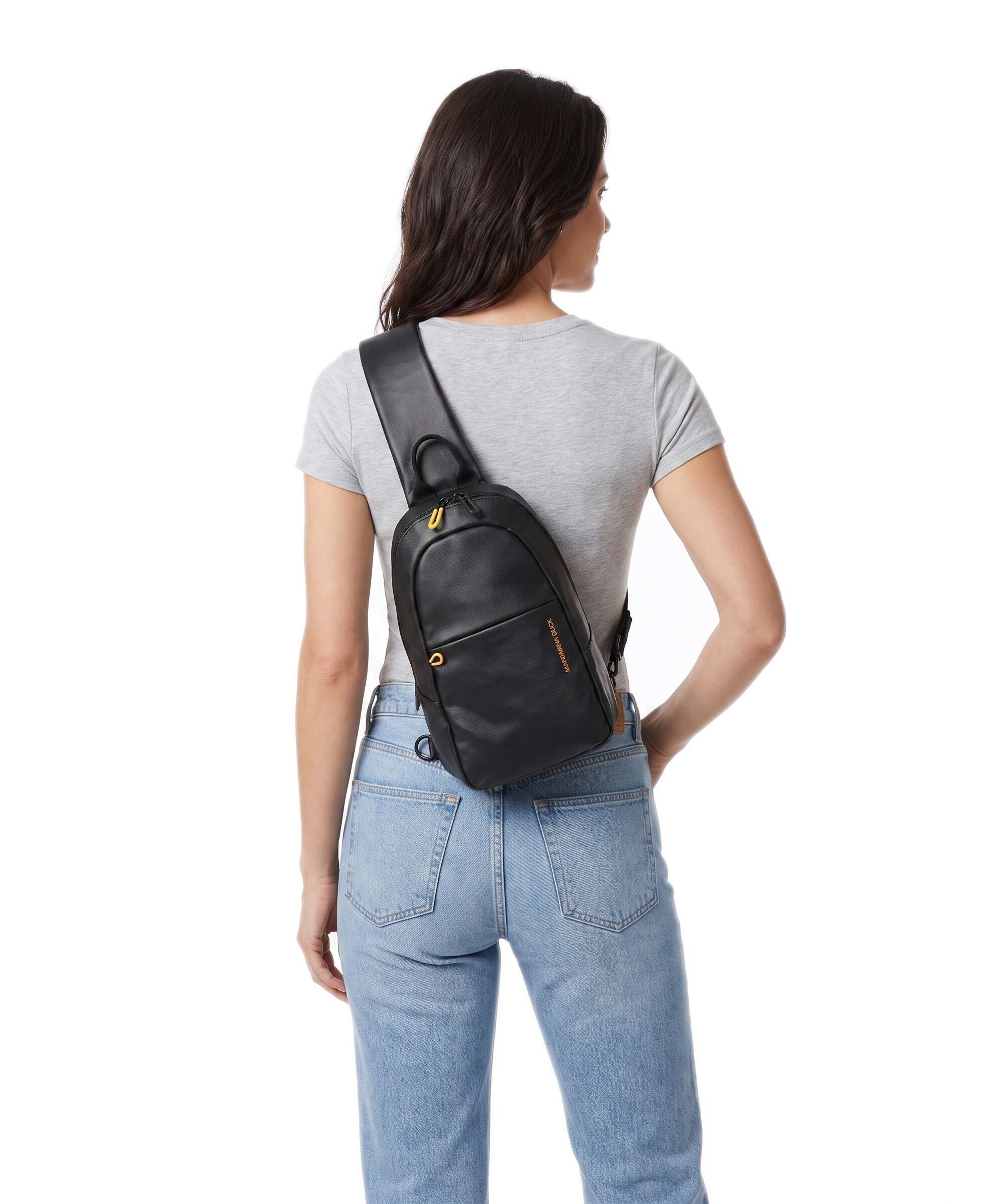 Mandarina Duck Eco Coated Sling bag black