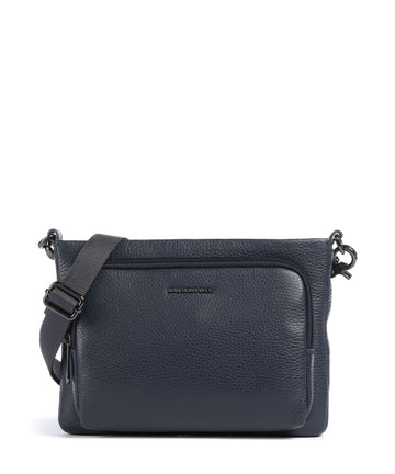 Mandarina Duck Mellow Leather Taška cez rameno dress blue