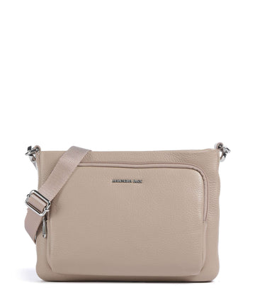 Mandarina Duck Mellow Leather Taška cez rameno warm taupe