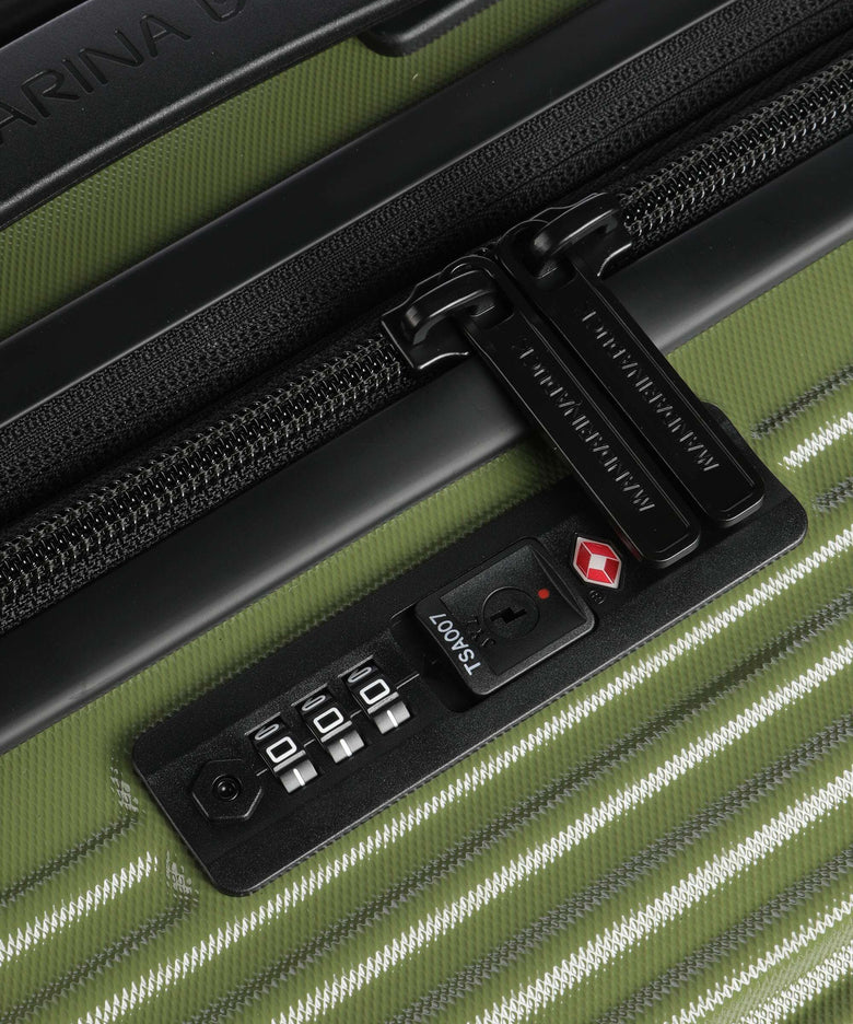 Mandarina Duck Tank Case Spinner (4 wheels) military green