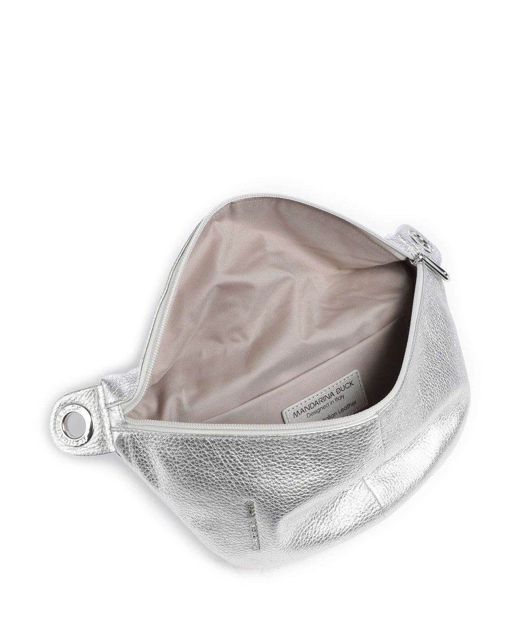 Mandarina Duck Mellow Metal Fanny pack silver