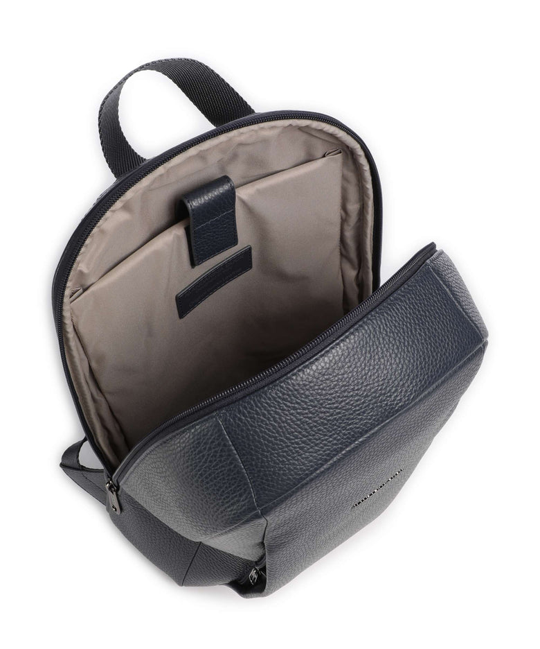 Mandarina Duck Mellow Leather Backpack dress blue