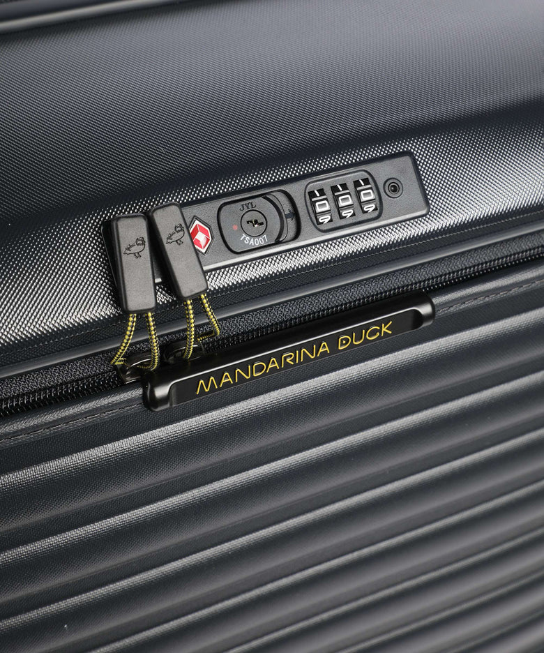 Mandarina Duck Smart Duck Spinner (4 wheels) dark gloss
