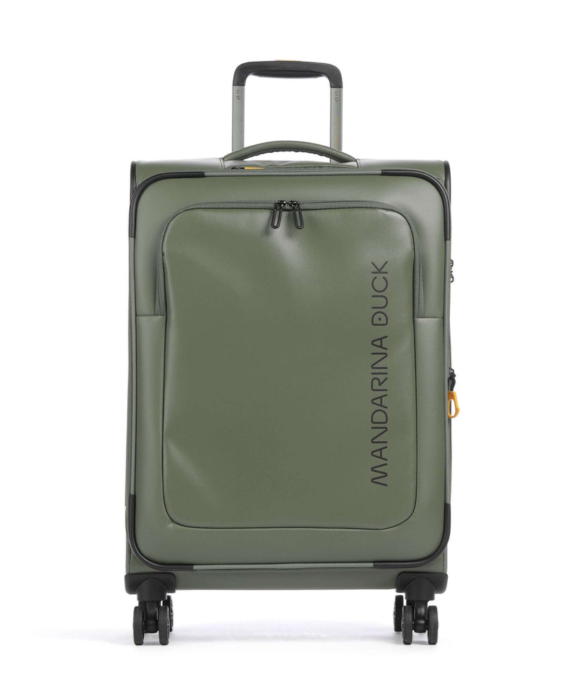 Mandarina Duck Eco Coated Spinner (4 wheels) pine green
