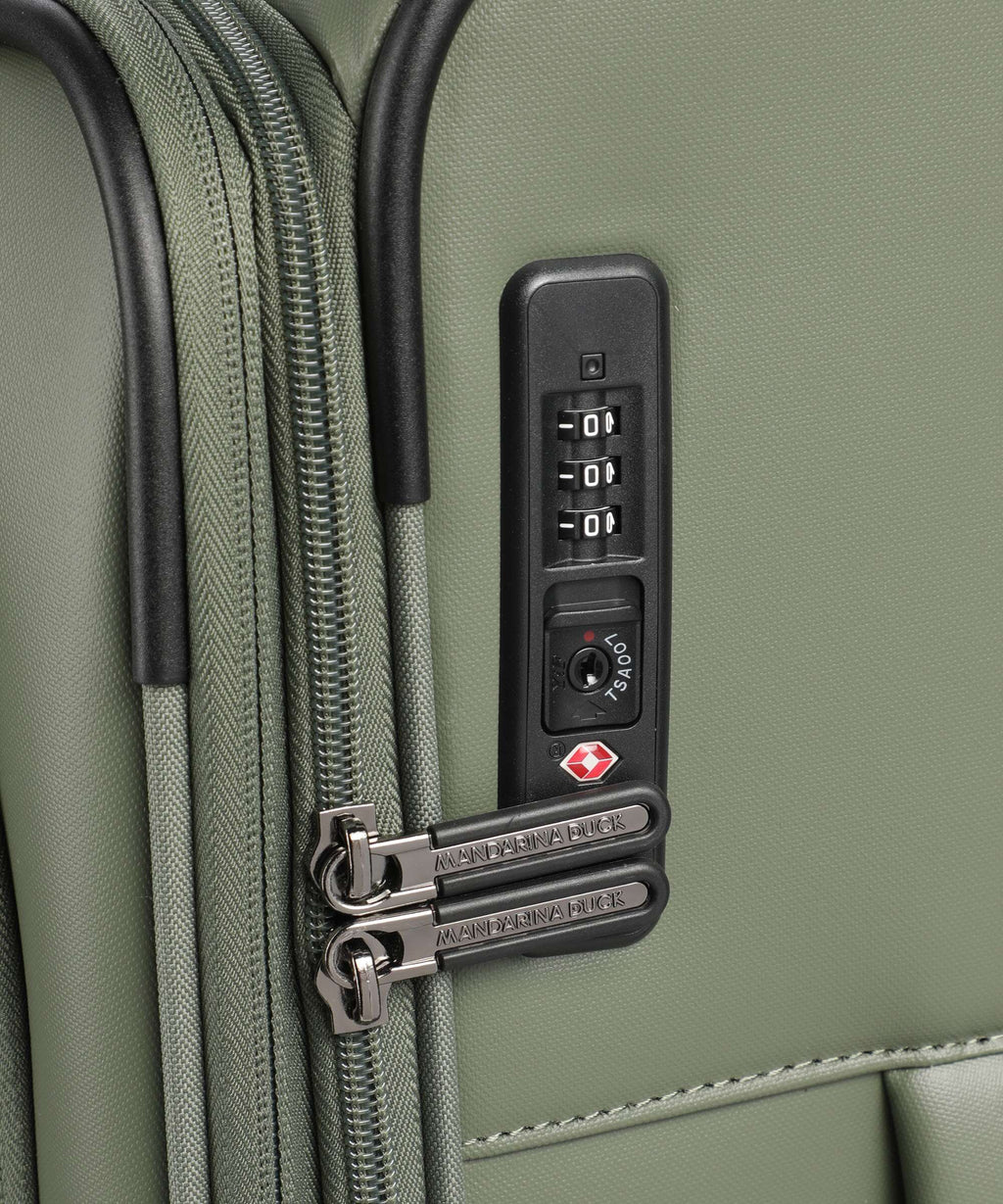 Mandarina Duck Eco Coated Spinner (4 wheels) pine green