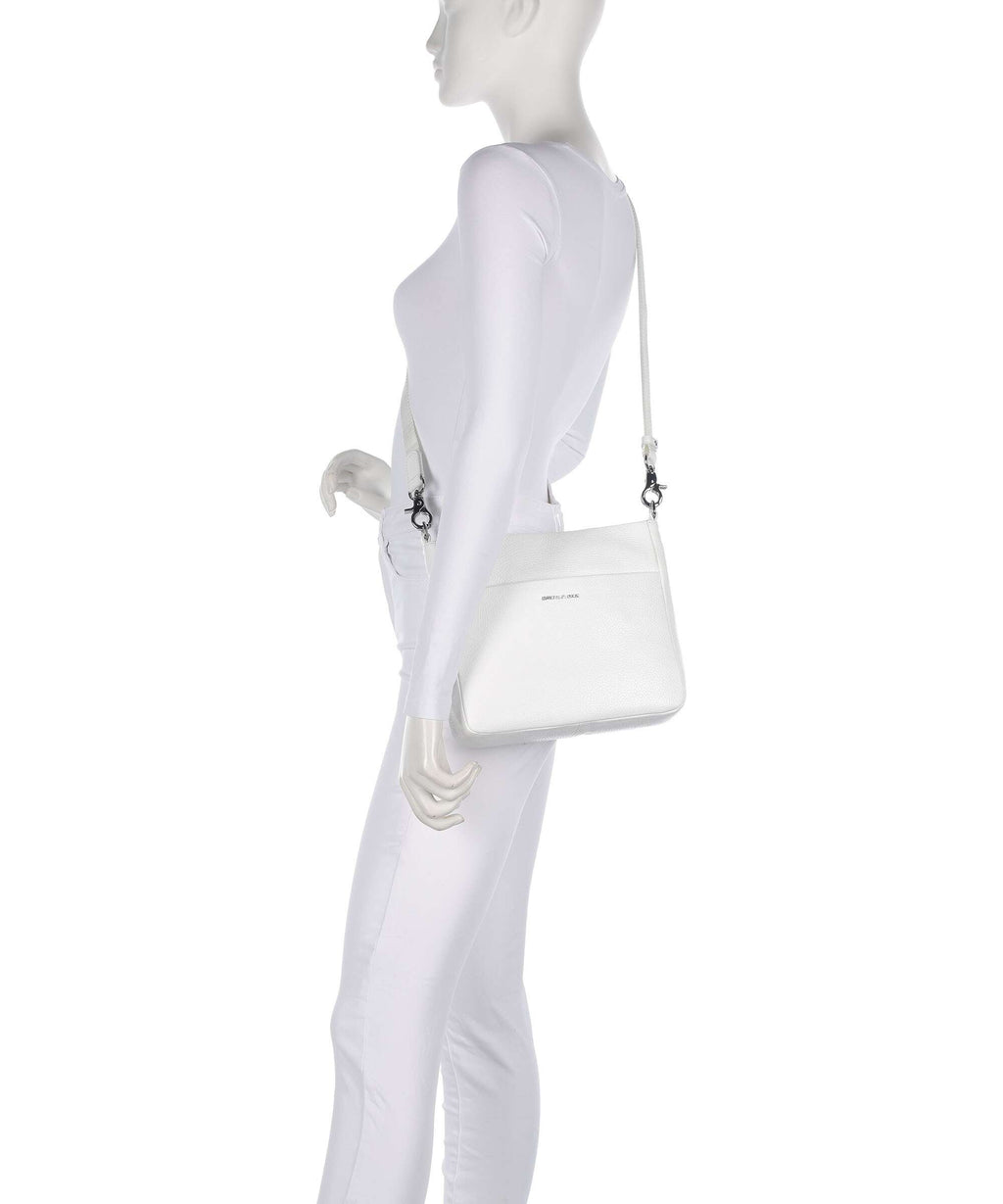 Mandarina Duck Mellow Leather Crossbody bag blanc