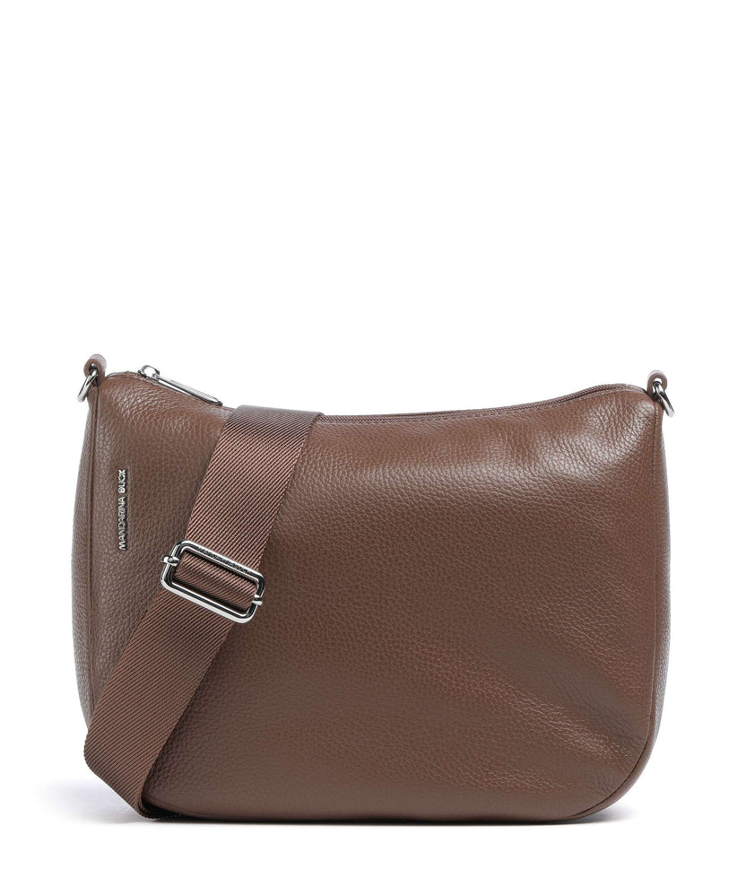 Mandarina Duck Mellow Leather Crossbody bag milk chocolate