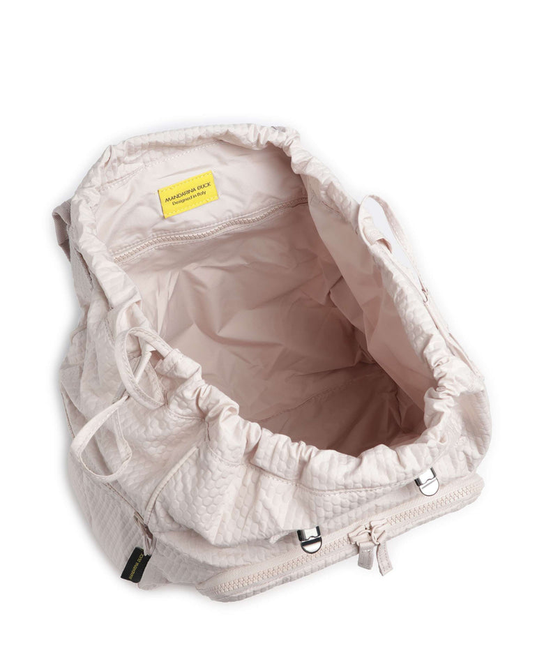 Mandarina Duck Revival 2.0 Backpack white mocha