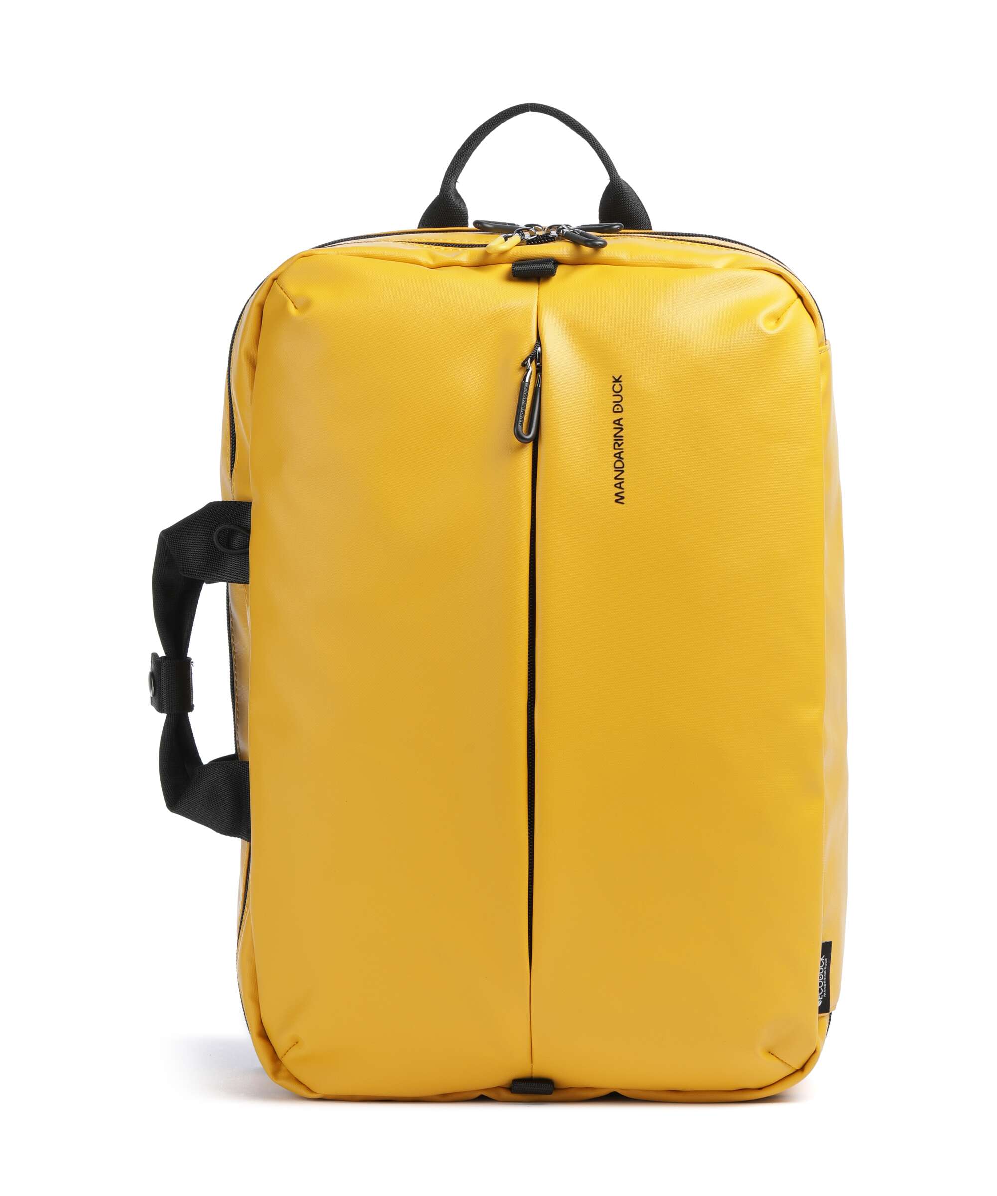 Mandarina Duck Eco Coated Backpack bag duck yellow