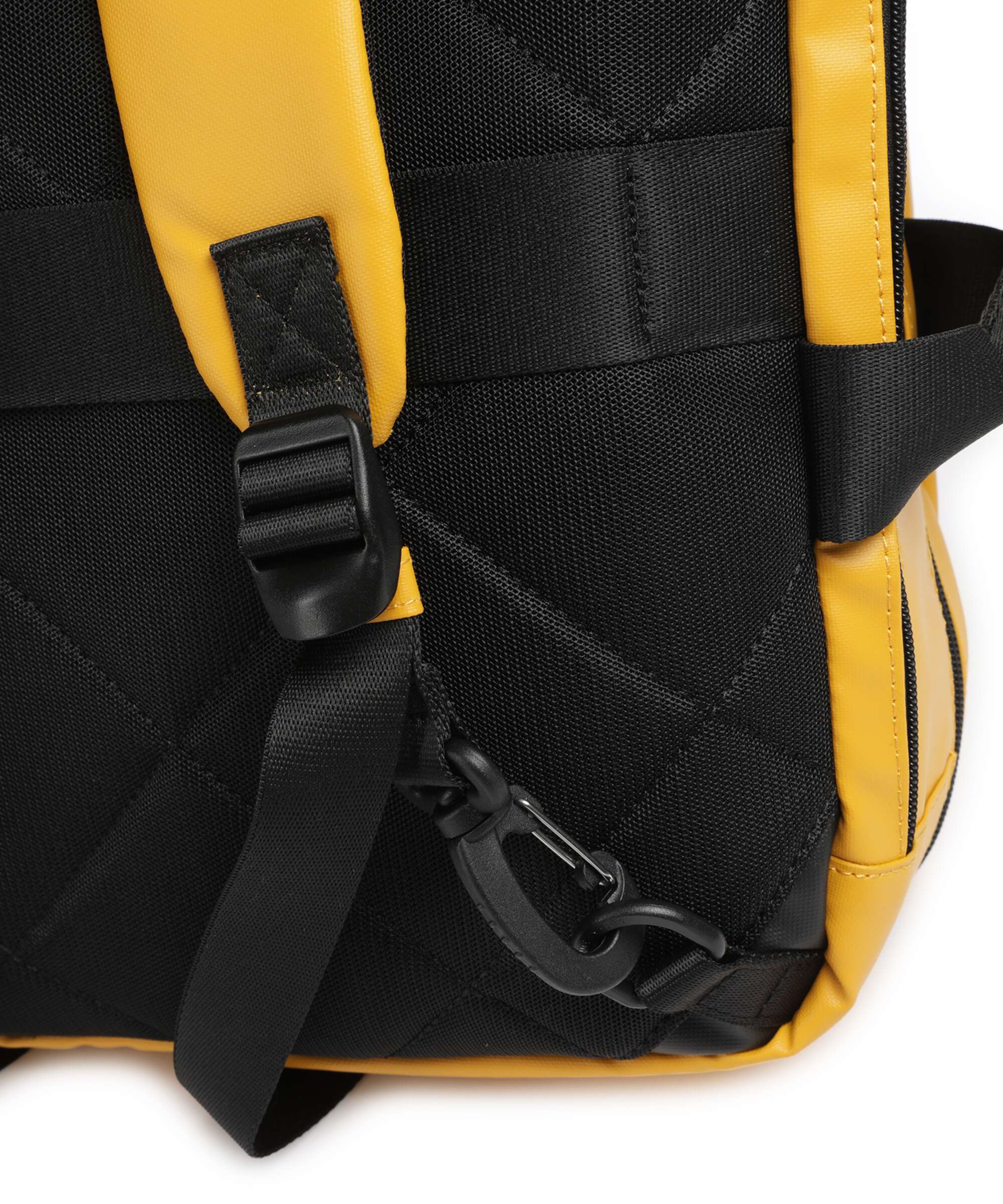 Mandarina Duck Eco Coated Backpack bag duck yellow