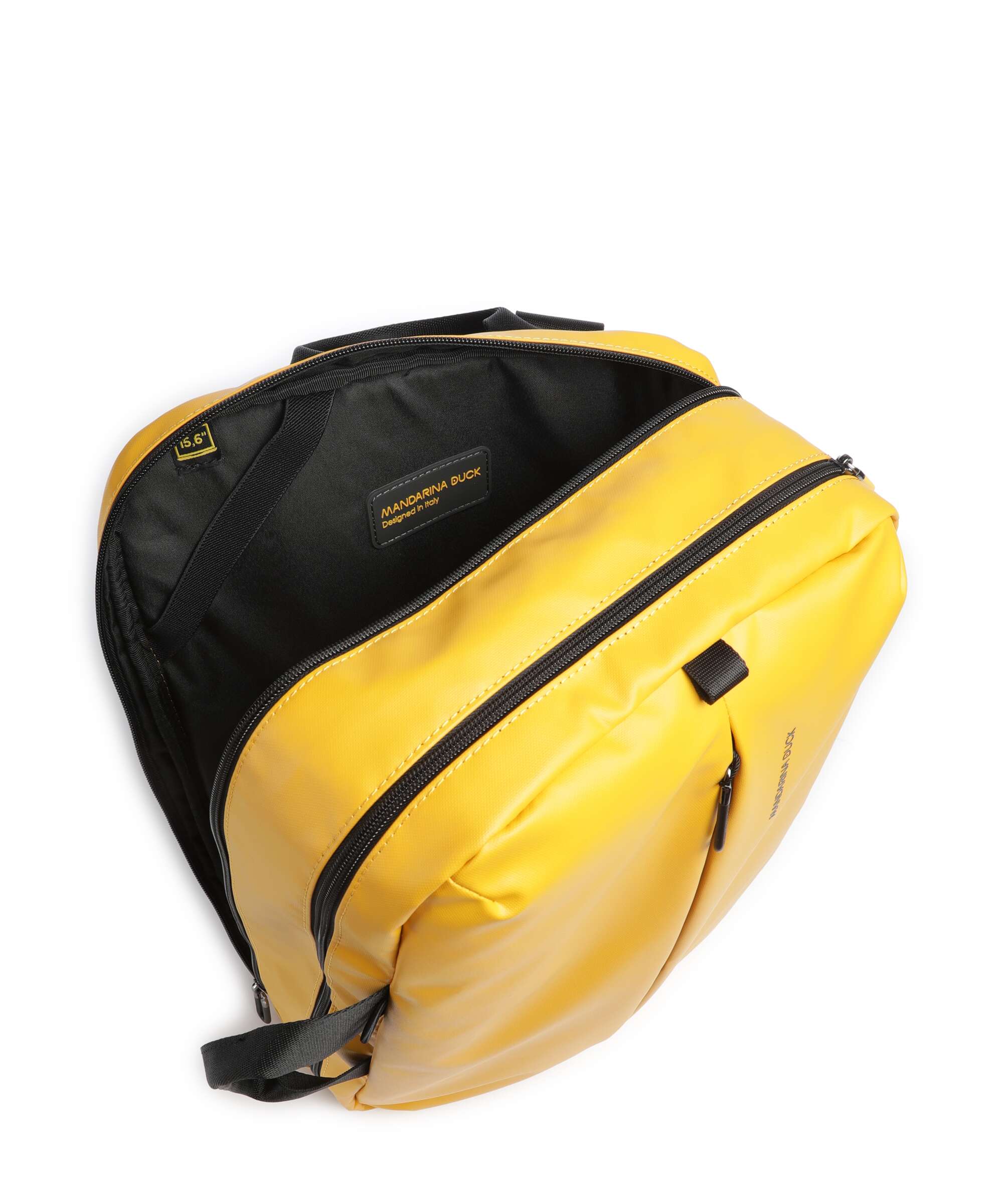 Mandarina Duck Eco Coated Backpack bag duck yellow