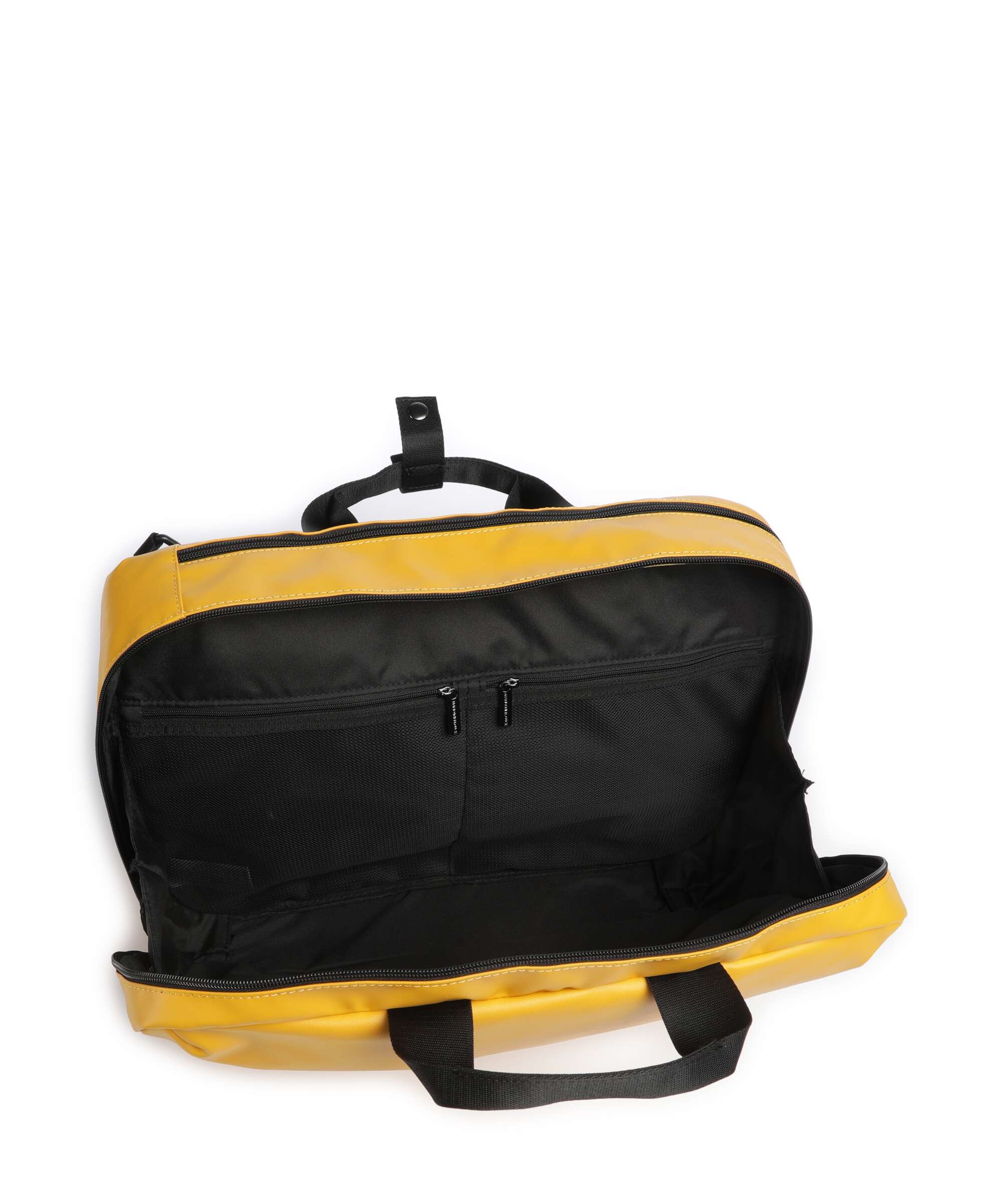 Mandarina Duck Eco Coated Backpack bag duck yellow