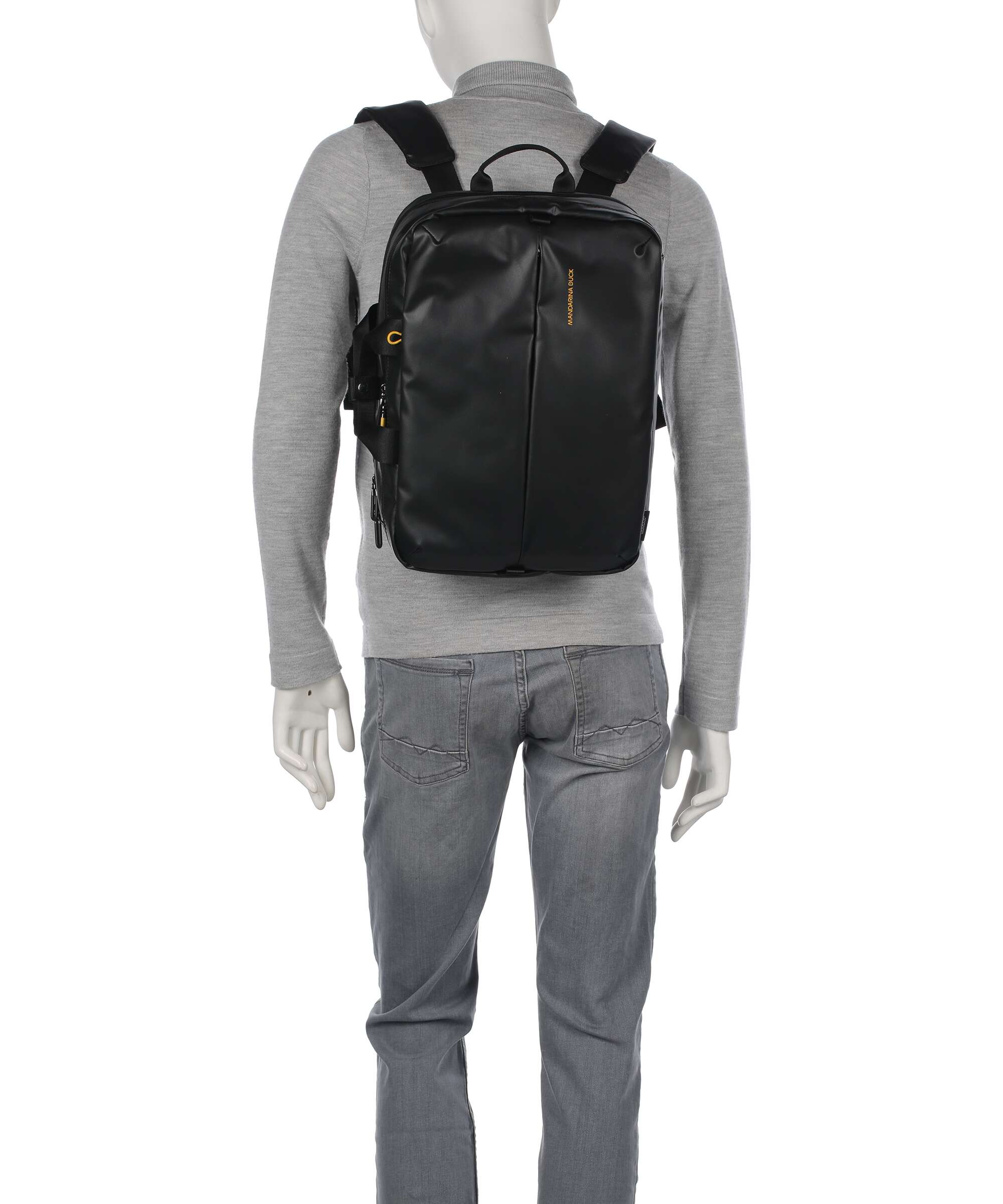 Mandarina Duck Eco Coated Backpack bag black