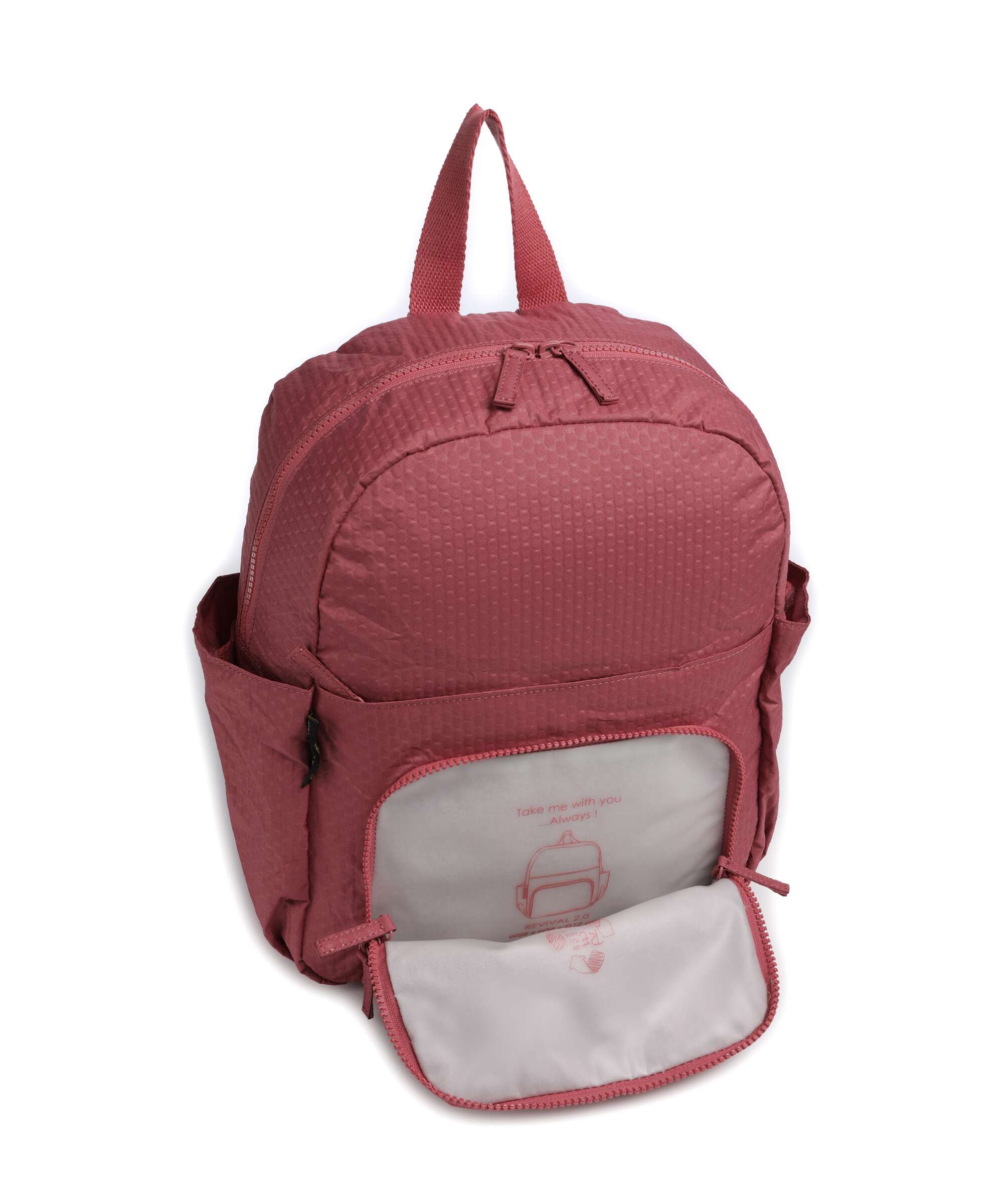 Mandarina Duck Revival 2.0 Backpack scarlet