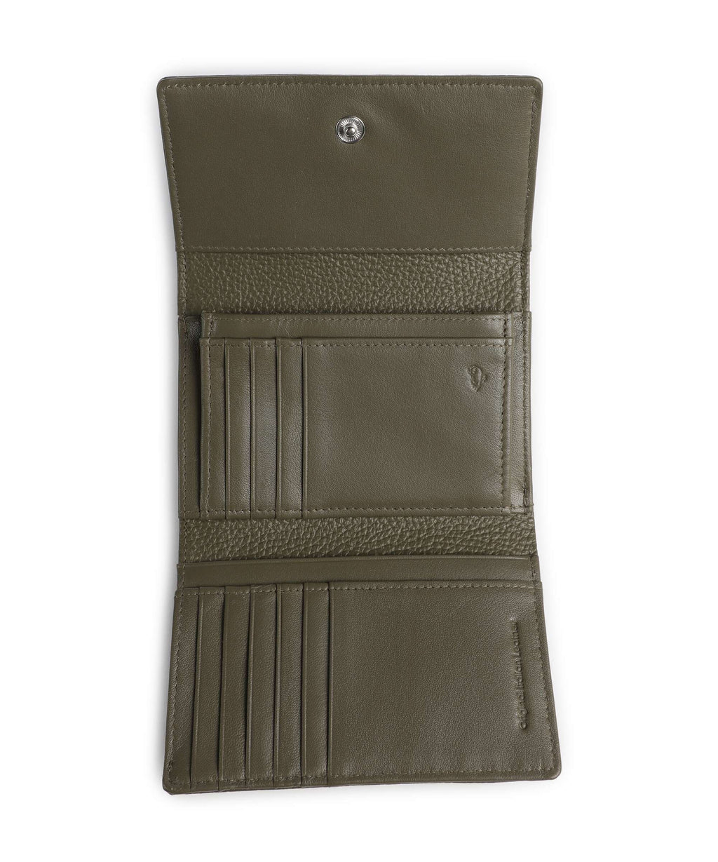 Mandarina Duck Mellow Leather Wallet winter olive