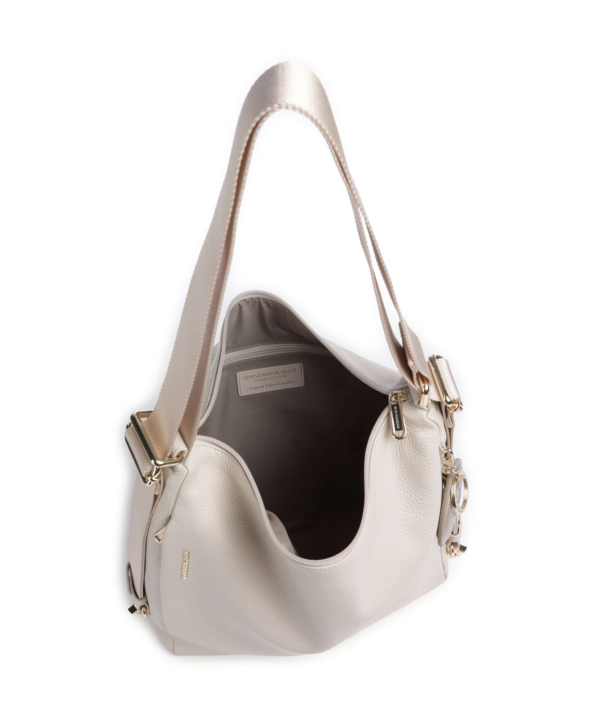 Mandarina Duck Mellow Leather Backpack bag cocoon