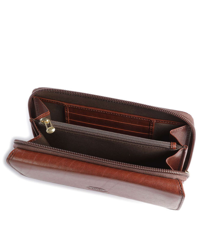 The Bridge Wallet marrone