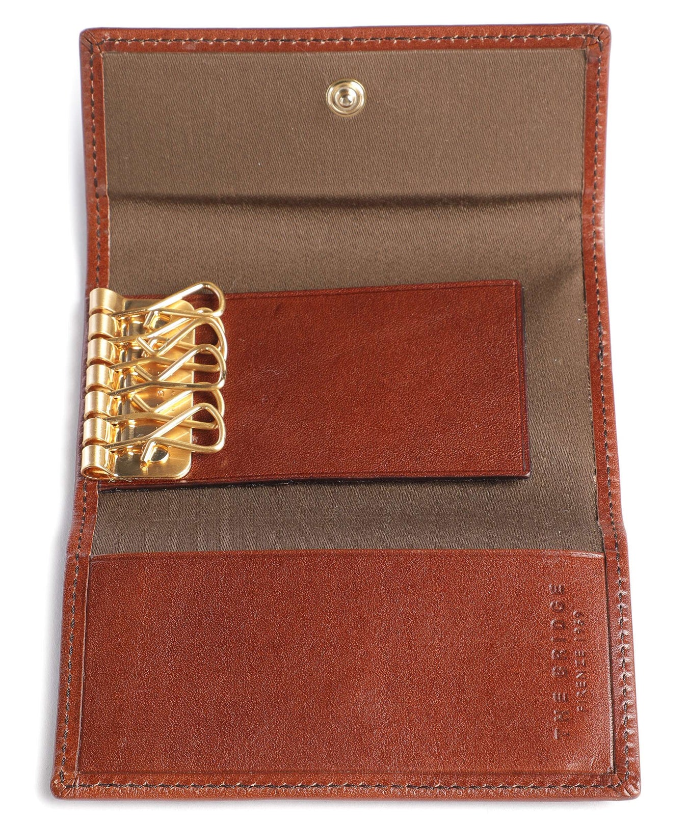 The Bridge Story Uomo Key case marrone