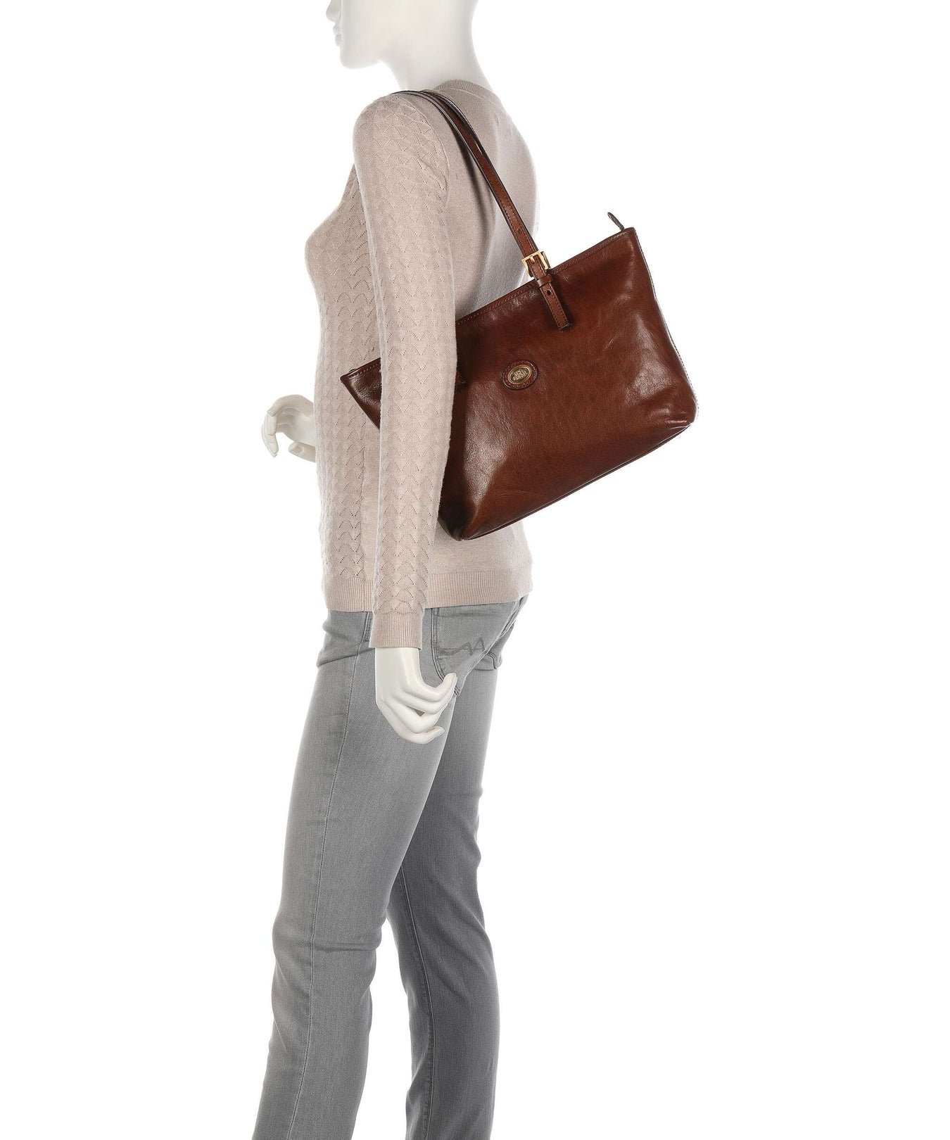 The Bridge Story Donna Tote bag marrone