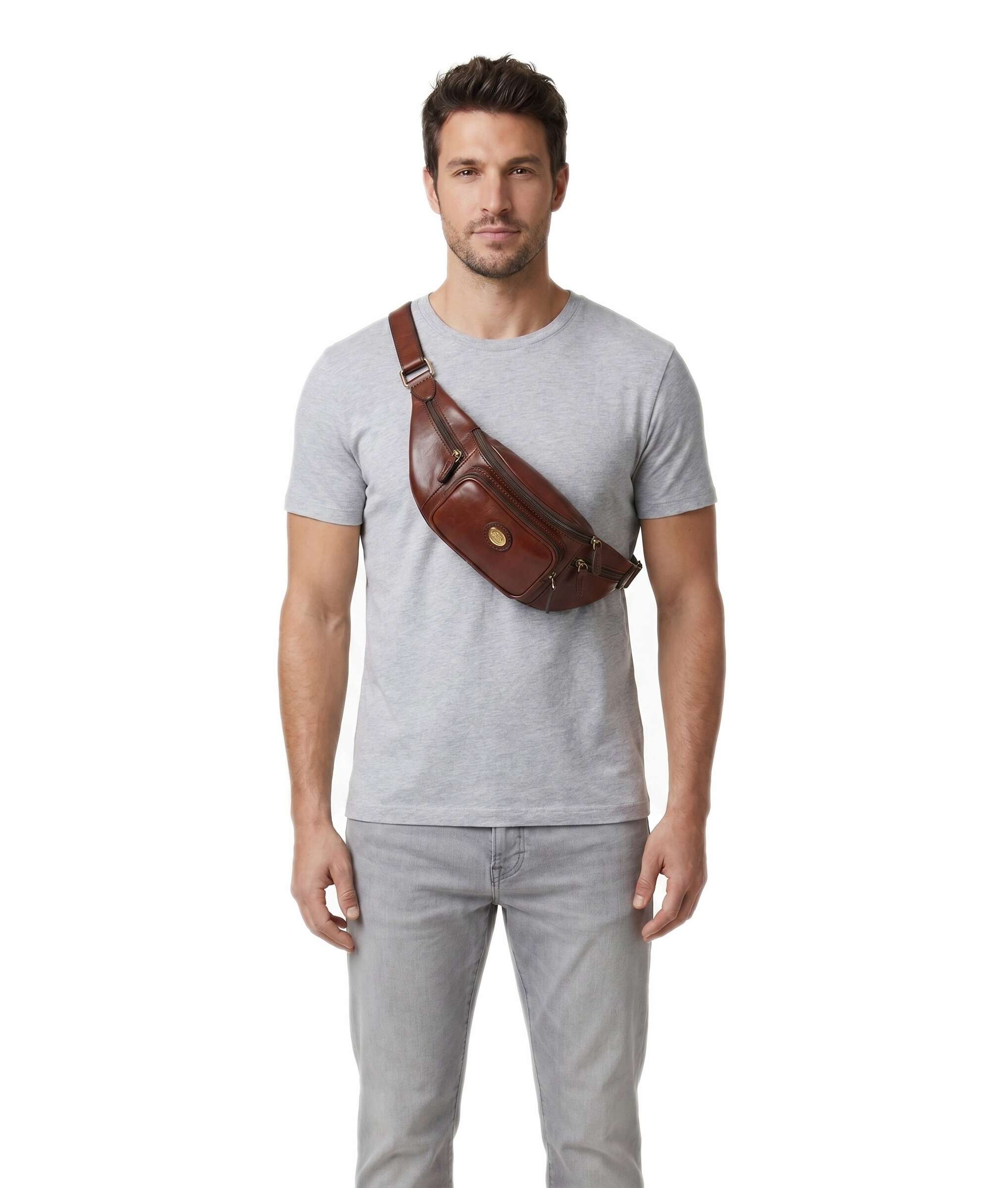 The Bridge Story Viaggio Belt bag marrone