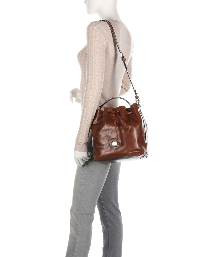 The Bridge Story Donna Bucket bag marrone