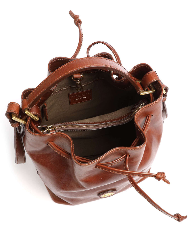 The Bridge Story Donna Bucket bag marrone
