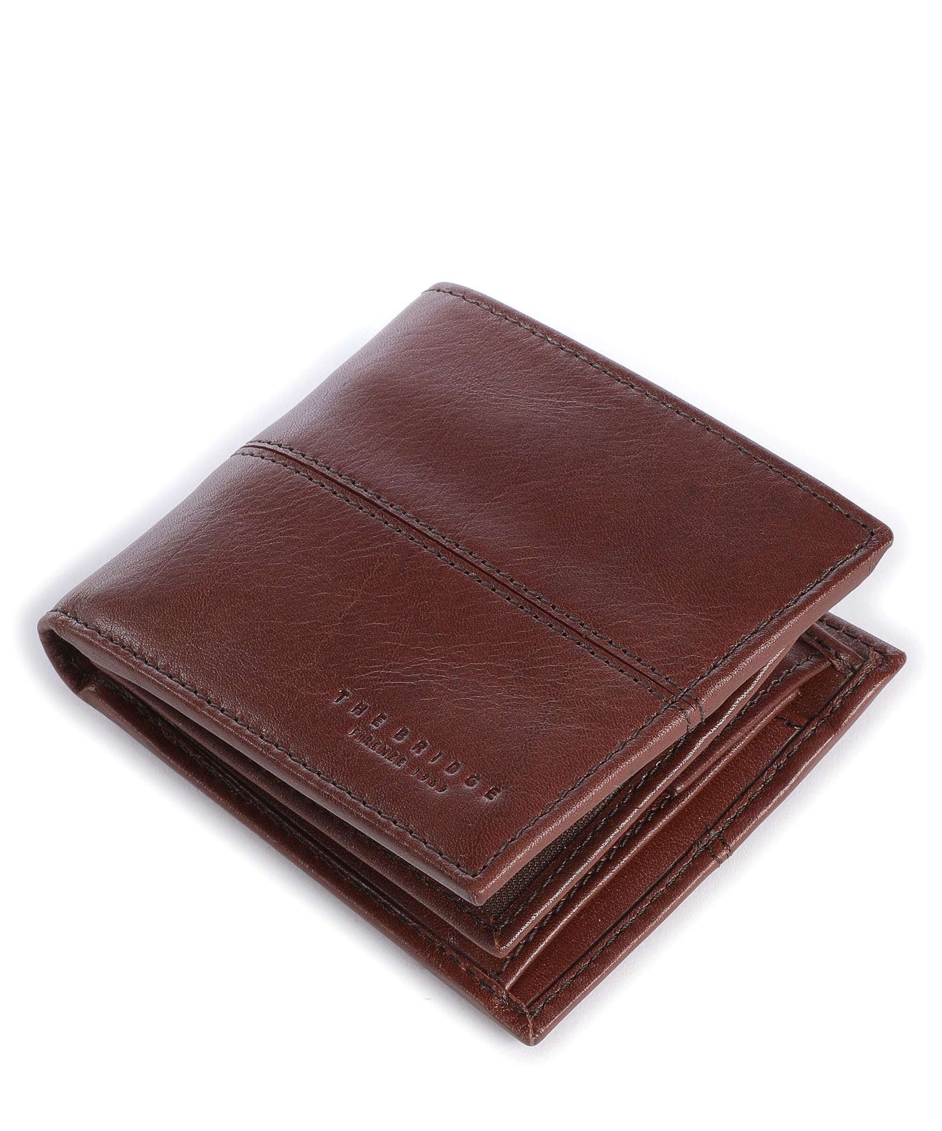 The Bridge Vespucci RFID Wallet marrone