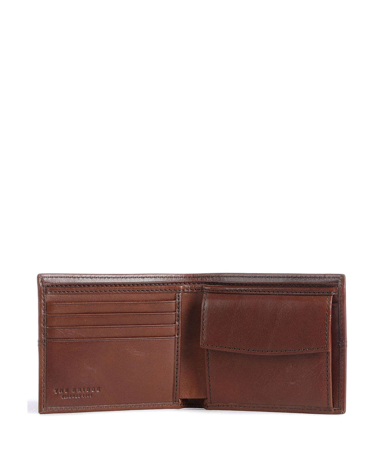 The Bridge Vespucci Wallet marrone