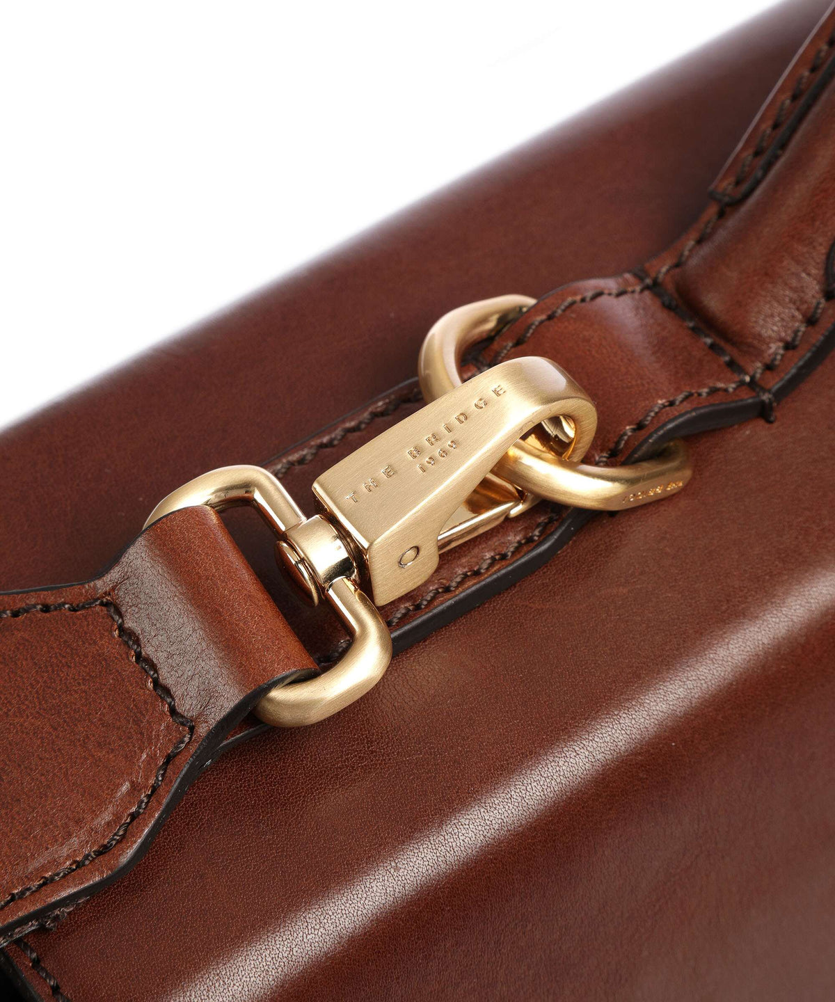 The Bridge Vespucci Briefcase marrone
