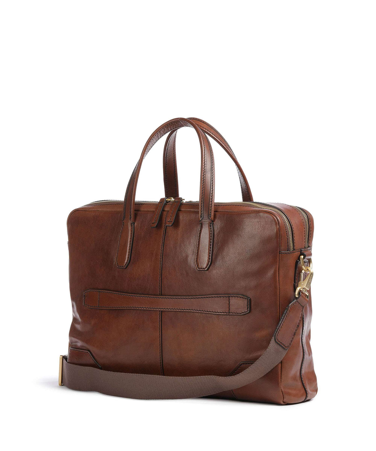 The Bridge Vespucci Briefcase marrone
