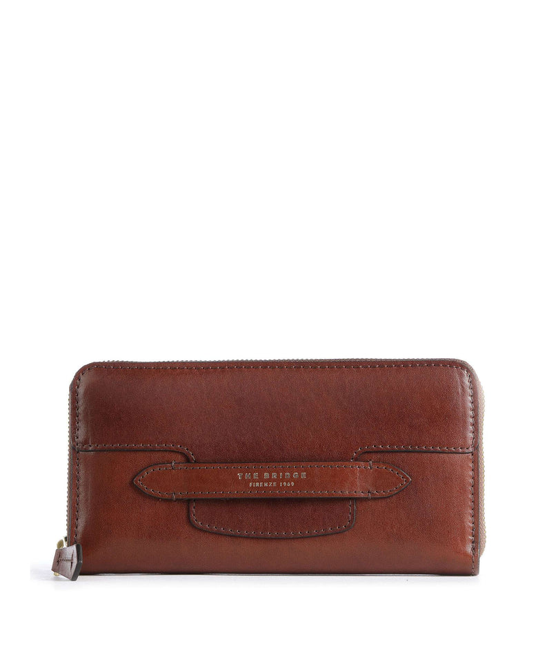 The Bridge Lucrezia Wallet braun