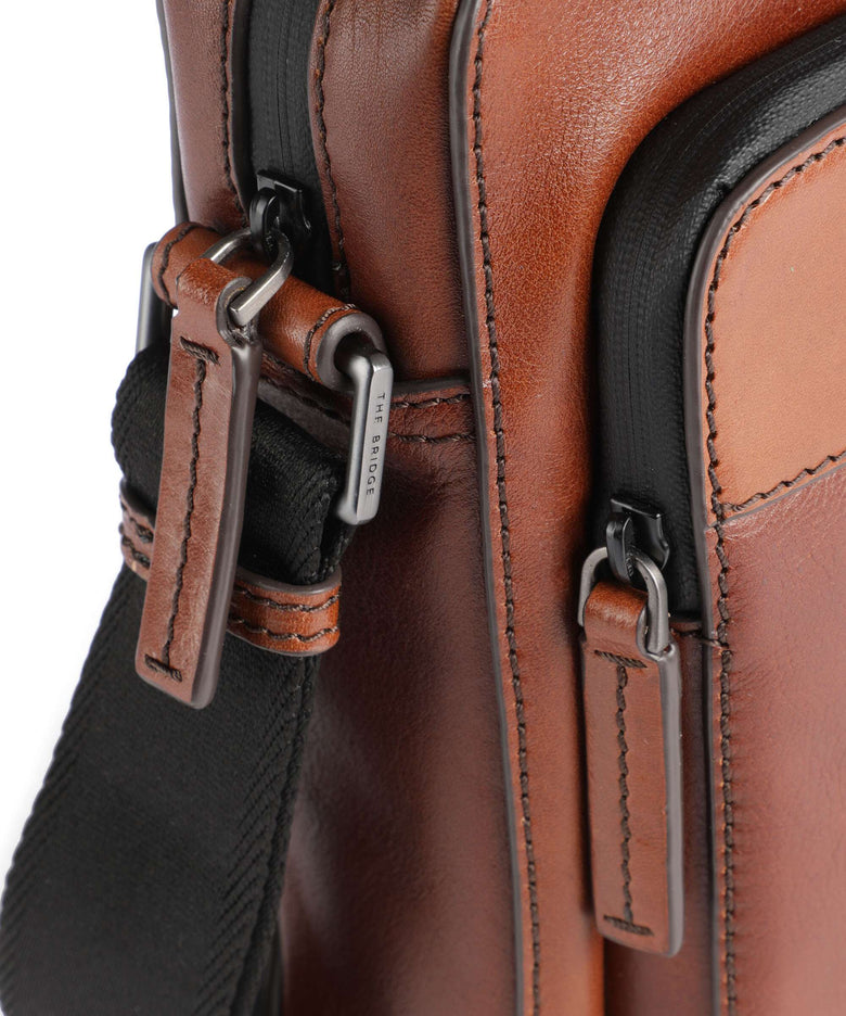 The Bridge Damiano Crossbody bag marrone