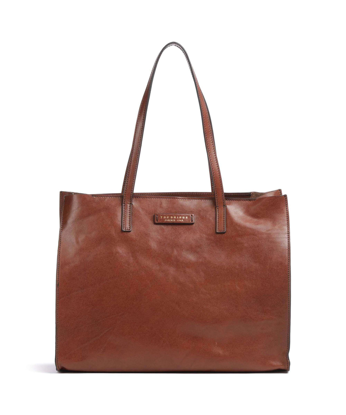 The Bridge Mirra Tote bag marrone