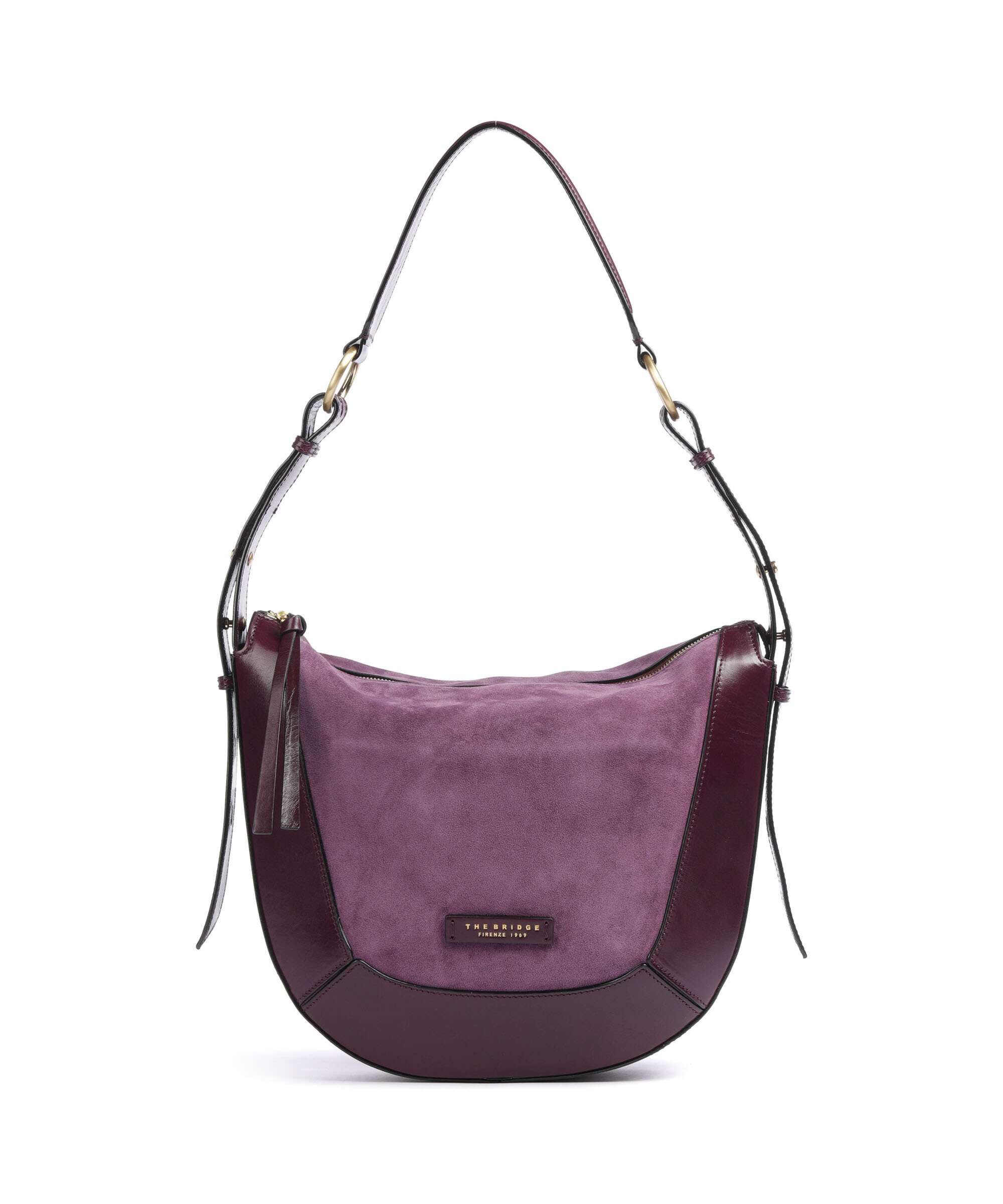 The Bridge Fedora Hobo bag grape