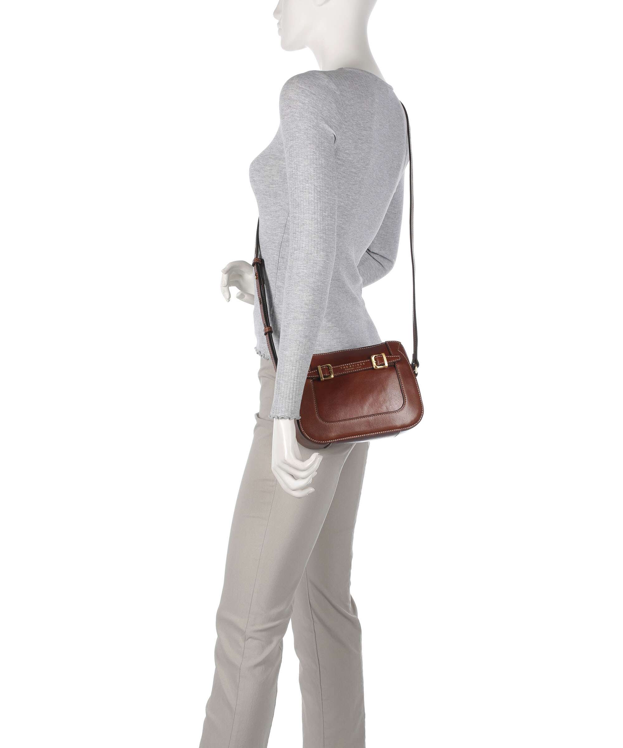 The Bridge Gaia Crossbody bag brown